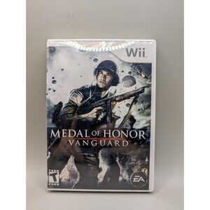 Medal of Honor: Vanguard (Nintendo Wii, 2007) Brand Brand New, Factory Sealed